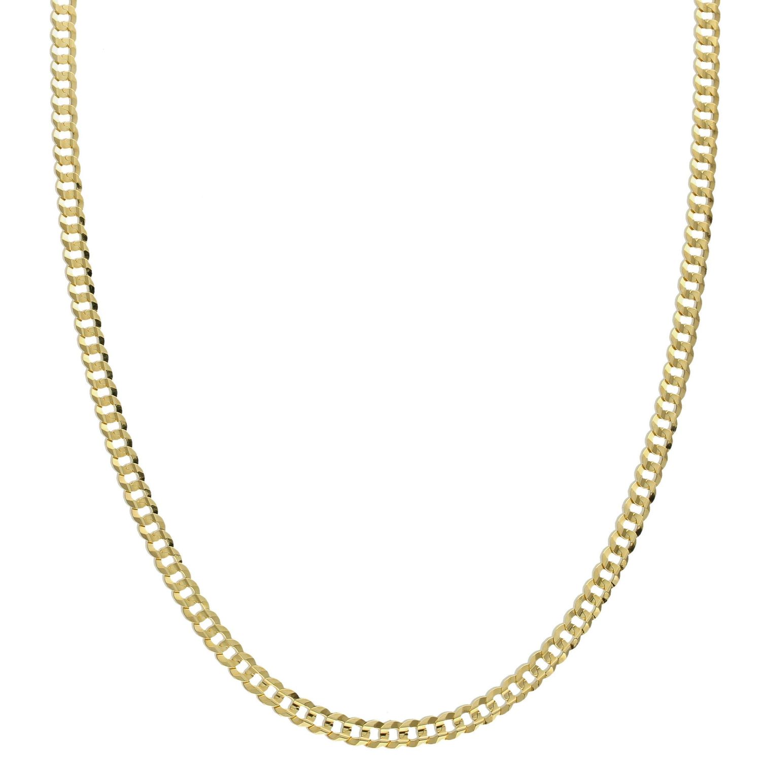 Złoty łańcuszek damski 585 gruba pancerka LA 430G.jpg